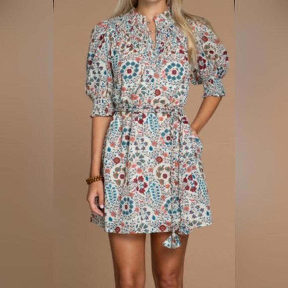 Olivia James Bea dress in Vintage Vines size L cottagecore cotton floral